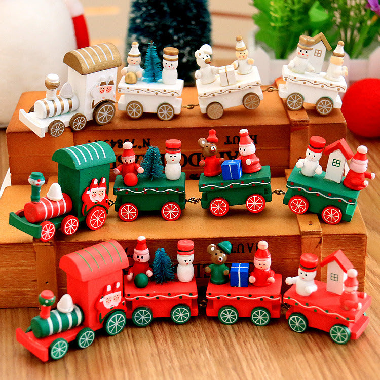 children's wood train