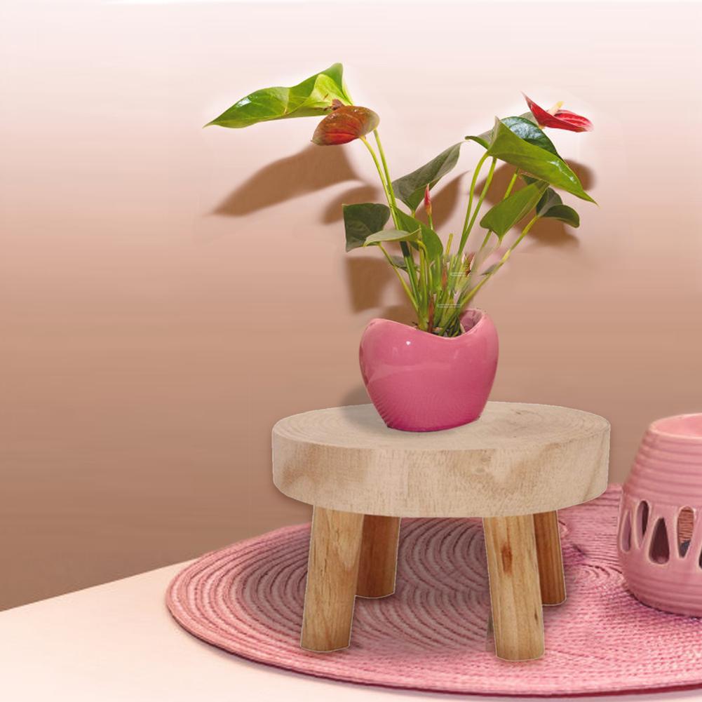 wood flower pot rack