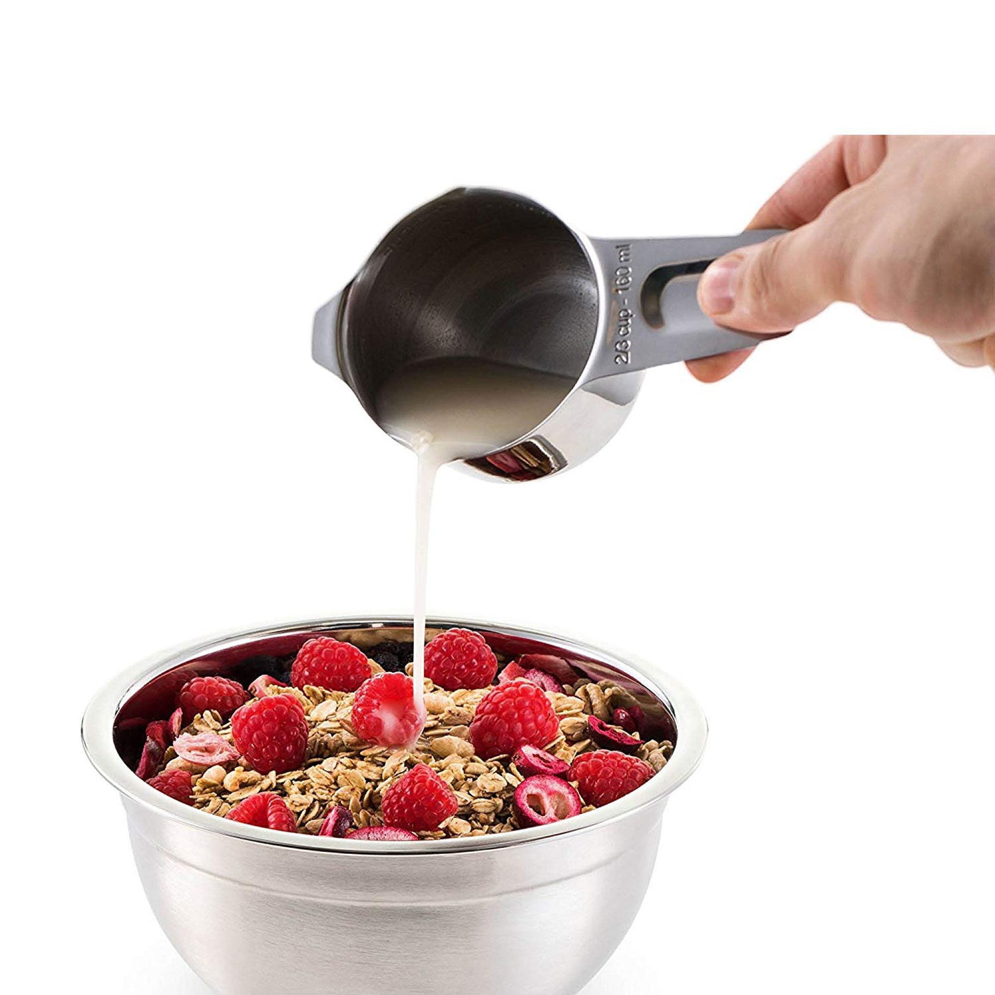 measuring cup and spoon