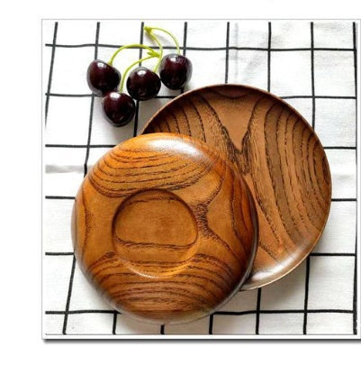 wooden plate