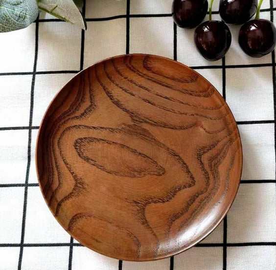 wooden plate