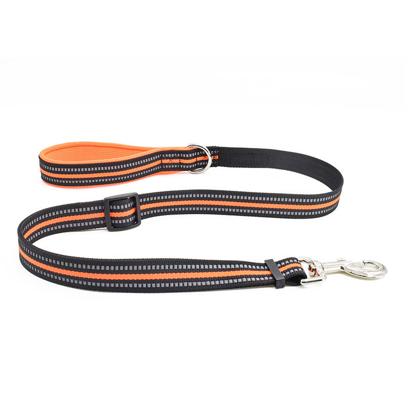 reflective harness with leash