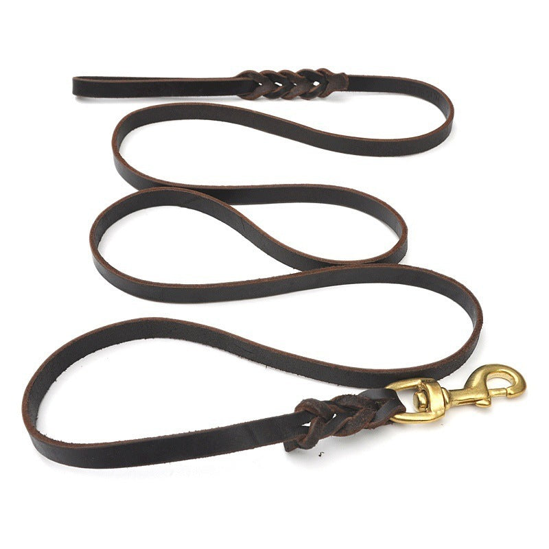 leather traction rope