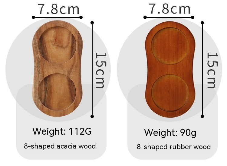 double hole tray