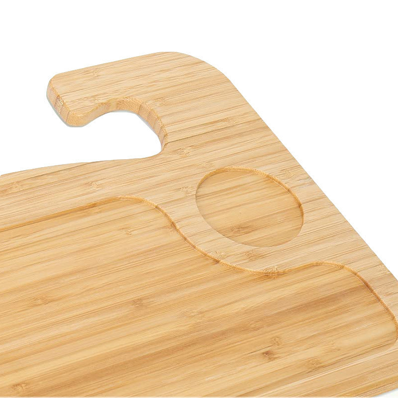 wood steering wheel tray