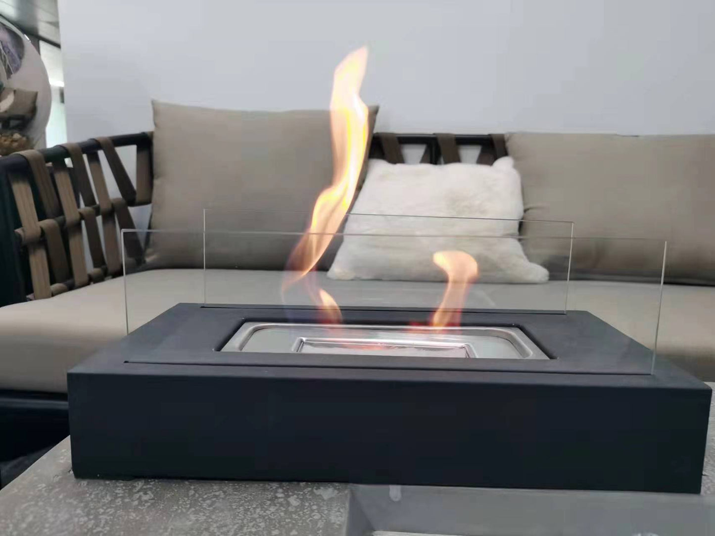 mini fireplace