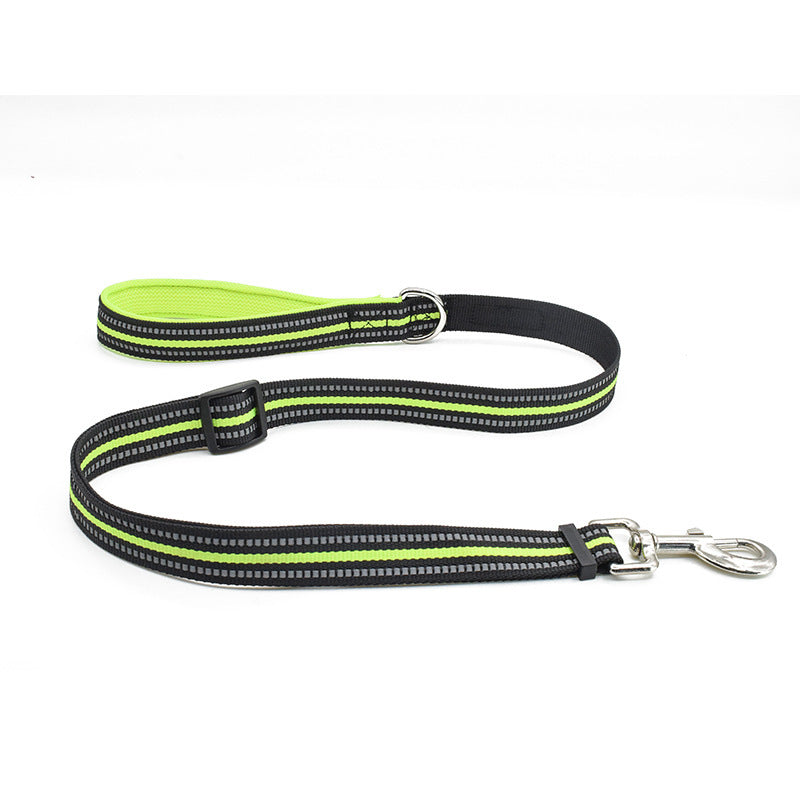 reflective harness with leash