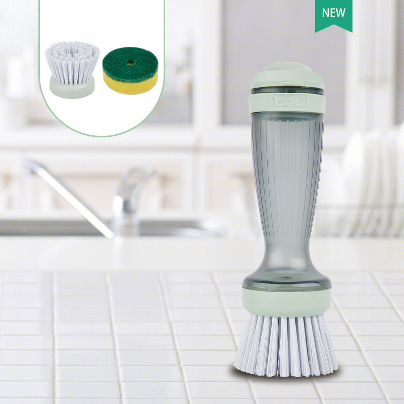 scrub brush dispenser