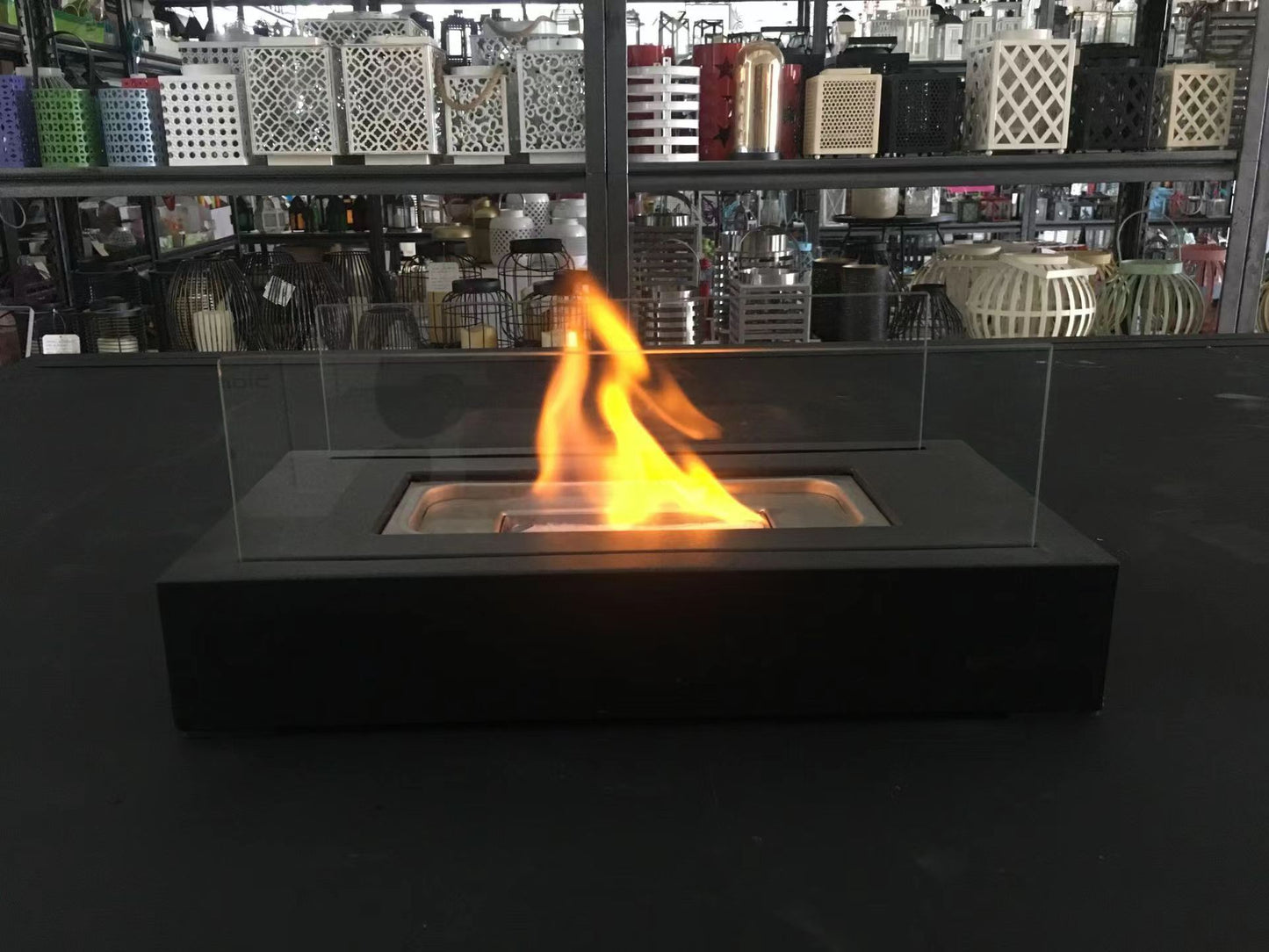 mini fireplace