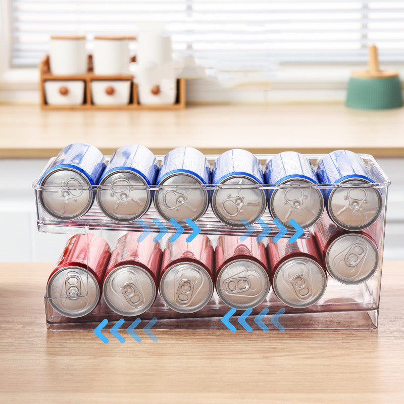 beverage storage rack box